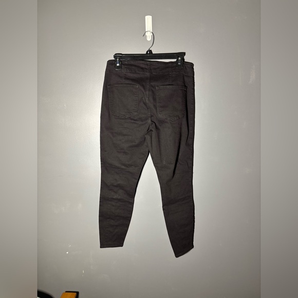 Pistola High Rise Black Lace Up Jeans Womens Size 31 - Picture 3 of 4